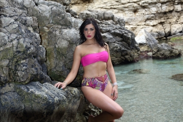 BIKINI FASCIA ALFA SLIP VITA ALTA